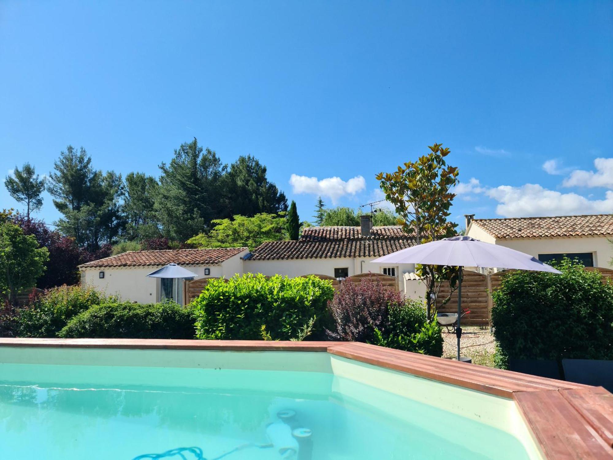 Mas Gabelys Superbe Vue Sainte Victoire Jardin Terrasse Et Piscine Apartman Trets Kültér fotó